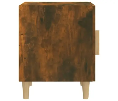 Naktsskapīši, 2 Gab., Ozolkoka Krāsa, Inženierijas Koks Vidaxl