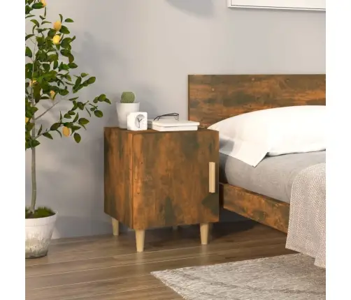 Naktsskapīši, 2 Gab., Ozolkoka Krāsa, Inženierijas Koks Vidaxl