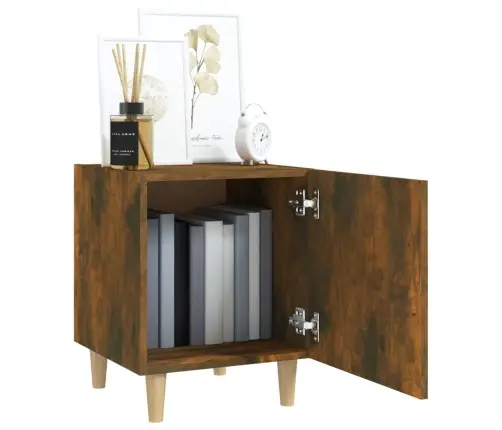 Naktsskapīši, 2 Gab., Ozolkoka Krāsa, Inženierijas Koks Vidaxl