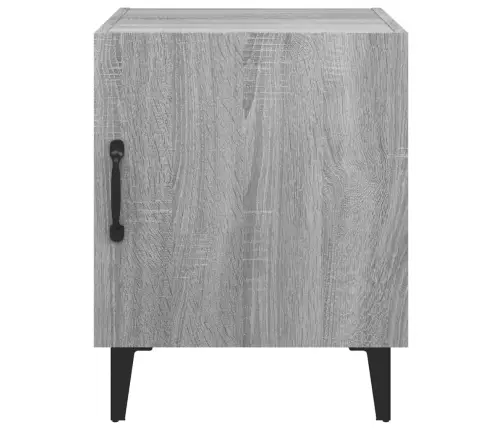 Naktsskapīši, 2 Gab., Pelēka Ozolkoka Krāsa, Inženierijas Koks Vidaxl Naktsskapīši, 2 Gab., Pelēka Ozolkoka Krāsa, Inženierijas Koks Vidaxl