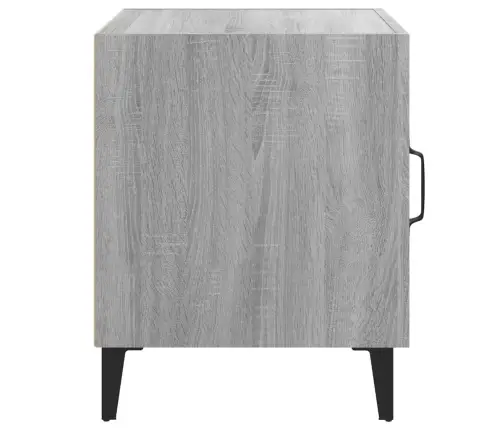 Naktsskapīši, 2 Gab., Pelēka Ozolkoka Krāsa, Inženierijas Koks Vidaxl Naktsskapīši, 2 Gab., Pelēka Ozolkoka Krāsa, Inženierijas Koks Vidaxl