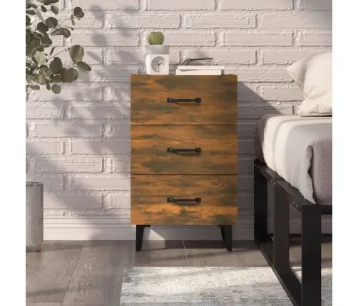 Öökapp, Suitsutatud Tamm, 40 X 40 X 66 cm Tehispuit