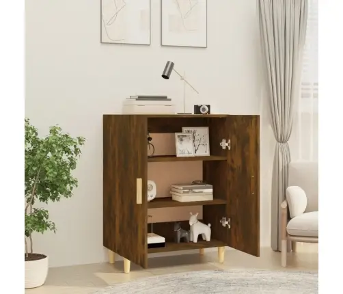 Puhvetkapp, Suitsutatud Tamm, 70X34X90 cm Tehispuit