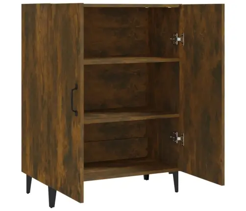 Kumode, Ozolkoka Krāsa, 70X34X90 Cm, Inženierijas Koks Vidaxl