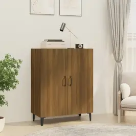 Kumode, Brūna Ozola, 70X34X90 Cm, Inženierijas Koks Vidaxl