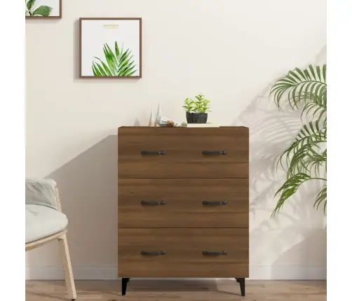 Kumode, Ozolkoka Krāsa, 69,5X34X90 Cm, Inženierijas Koks Vidaxl Kumode, Ozolkoka Krāsa, 69,5X34X90 Cm, Inženierijas Koks Vidaxl
