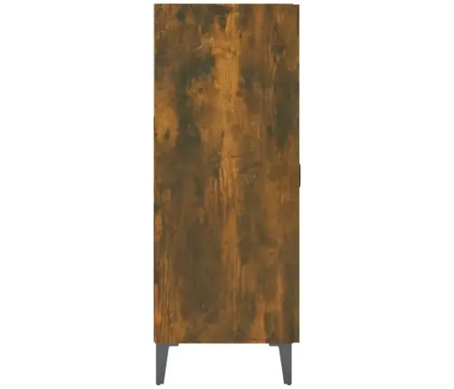 Šoninė Spintelė, Dūminio Ąžuolo, 69,5X34X90cm Apdirbta Mediena