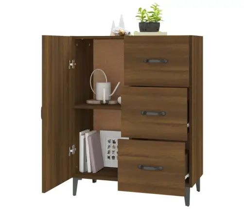 Puhvetkapp, Pruun Tamm, 69,5 X 34 X 90 cm Tehispuit