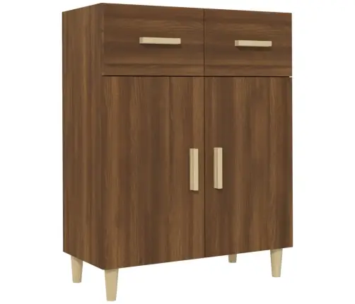 Puhvetkapp, Pruun Tamm, 69,5 X 34 X 89 cm Tehispuit