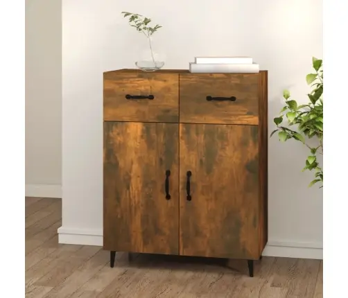 Kumode, Ozolkoka Krāsa, 69,5X34X90 Cm, Inženierijas Koks Vidaxl