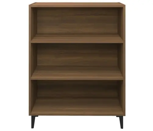 Kumode, Brūna Ozola, 69,5X32,5X90 Cm, Inženierijas Koks Vidaxl