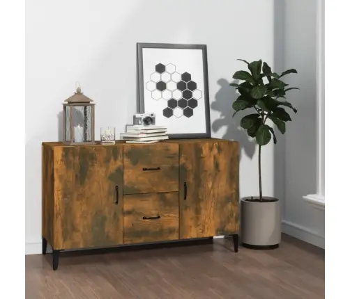 Kumode, Ozolkoka Krāsa, 100X36X60 Cm, Inženierijas Koks Vidaxl Kumode, Ozolkoka Krāsa, 100X36X60 Cm, Inženierijas Koks Vidaxl