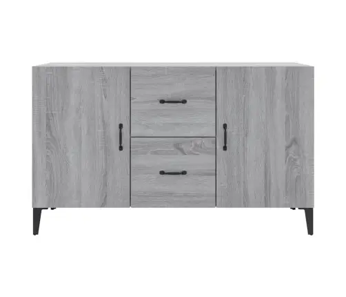 Kumode, Pelēka Ozolkoka Krāsa, 100X36X60 Cm, Inženierijas Koks Vidaxl