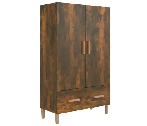 Komoda, Dūminio Ąžuolo Spalvos, 70X31X115cm Apdirbta Mediena