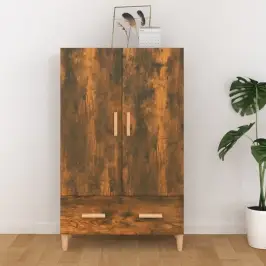 Komoda, Dūminio Ąžuolo Spalvos, 70X31X115cm Apdirbta Mediena