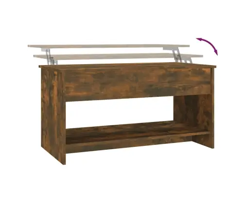 Kavos Staliukas, Dūminio Ąžuolo, 102X50X52,5cm Mediena