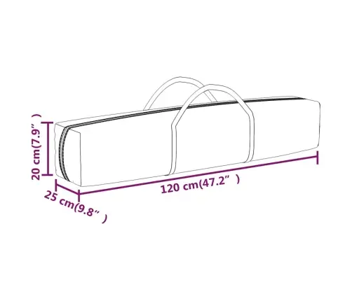 Svinību Nojume Ar Sienām, Saliekama, Sarkana, 3X3 M Vidaxl