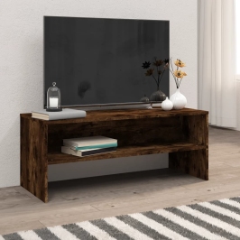 Tv Skapītis, 100X40X40 Cm, Inženierijas Koks, Kvēpināta Koka Vidaxl