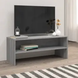Telerikapp, Hall Sonoma Tamm, 100 X 40 X 40 cm Tehispuit