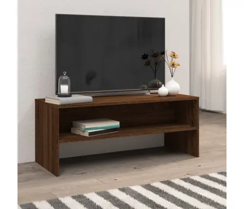 Tv Skapītis, Ozolkoka Krāsa, 100X40X40 Cm, Inženierijas Koks Vidaxl Tv Skapītis, Ozolkoka Krāsa, 100X40X40 Cm, Inženierijas Koks Vidaxl