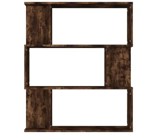 Grāmatu Plaukts, Ozola Krāsa, 80X24X96 Cm, Inženierijas Koks Vidaxl