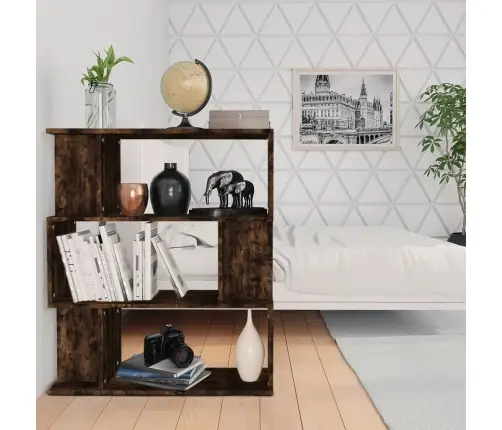 Grāmatu Plaukts, Ozola Krāsa, 80X24X96 Cm, Inženierijas Koks Vidaxl