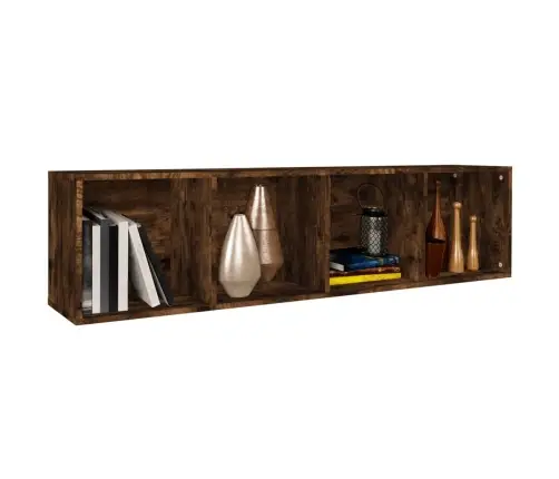 Grāmatu Plaukts/Tv Plaukts, Ozolkoka Krāsa, 36X30X143 Cm Vidaxl