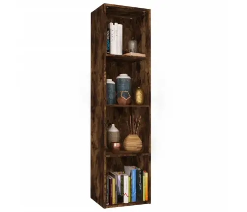 Grāmatu Plaukts/Tv Plaukts, Ozolkoka Krāsa, 36X30X143 Cm Vidaxl