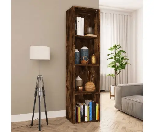 Grāmatu Plaukts/Tv Plaukts, Ozolkoka Krāsa, 36X30X143 Cm Vidaxl