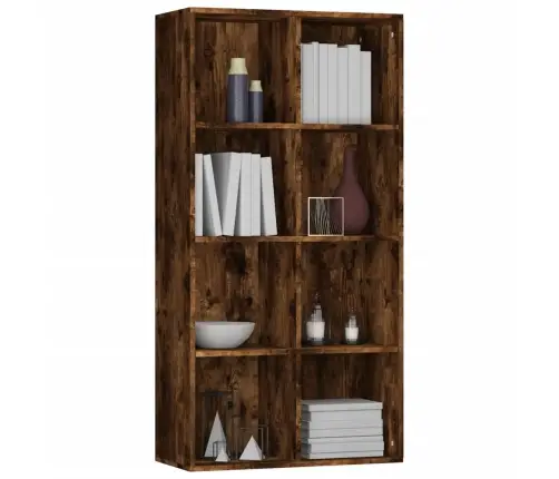 Grāmatu Plaukts, Ozola Krāsa, 66X30X130 Cm, Inženierijas Koks Vidaxl