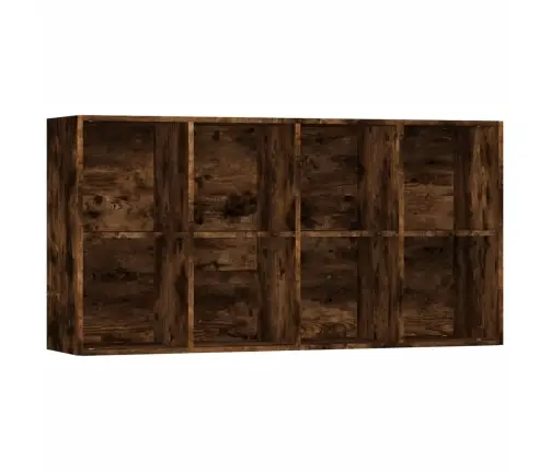 Grāmatu Plaukts, Ozola Krāsa, 66X30X130 Cm, Inženierijas Koks Vidaxl