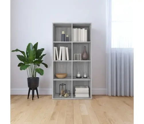 Raamatukapp/Puhvetkapp, Hall Sonoma Tamm, 66 X 30 X 130 Cm