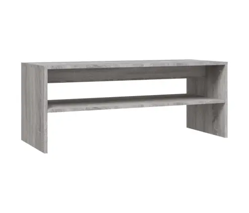 Kafijas Galdiņš, Pelēka Ozola, 100X40X40 Cm, Inženierijas Koks Vidaxl