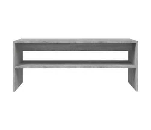 Kafijas Galdiņš, Pelēka Ozola, 100X40X40 Cm, Inženierijas Koks Vidaxl