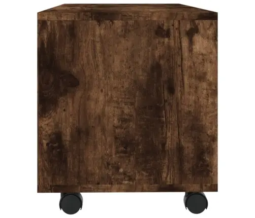 Ratastega Telerikapp, Suitsutatud Tamm, 90X35X35 cm Tehispuit