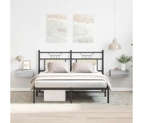 Kinnitatavad Öökapid 2 Tk Hall Sonoma, 40X30X15 Cm Tehispuit