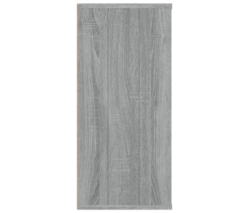Grāmatu Plaukts, Pelēka Ozola, 66X30X98 Cm, Inženierijas Koks Vidaxl