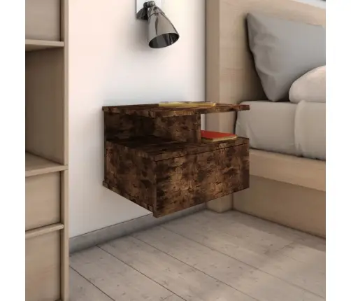 Naktiniai Staliukai, 2Vnt., Ąžuolo, 40X31X27cm Mediena