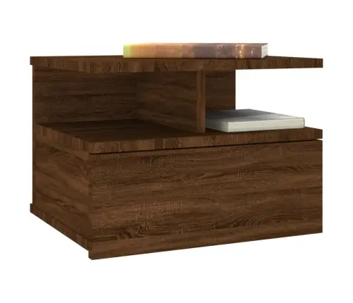 Naktsgaldiņš, Stiprināms Pie Sienas, Ozola Krāsa, 40X31X27 Cm Vidaxl