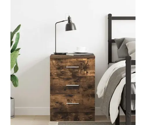 Öökapp, Suitsutatud Tamm, 38 X 35 X 56 cm Tehispuit