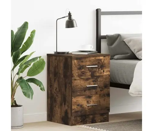 Öökapp, Suitsutatud Tamm, 38 X 35 X 56 cm Tehispuit