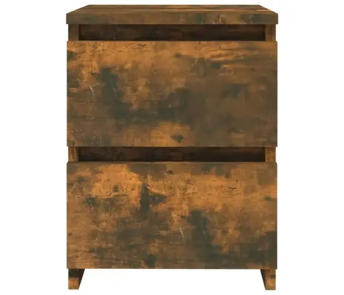 Naktsskapīši, 2 Gab., Ozolkoka, 30X30X40 Cm, Inženierijas Koks Vidaxl