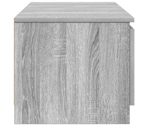 Tv Skapītis, Pelēka Ozolkoka, 140X40X35,5 Cm, Inženierijas Koks Vidaxl