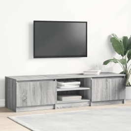 Telerikapp, Hall Sonoma Tamm, 140 X 40 X 35,5 cm Tehispuit