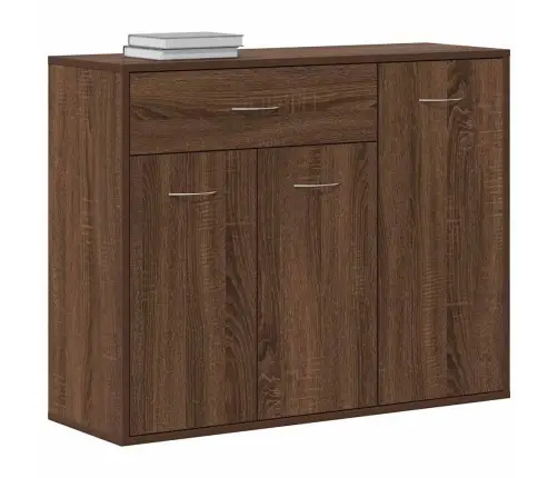 Kumode, Brūna Ozola, 88X30X70 Cm, Inženierijas Koks Vidaxl