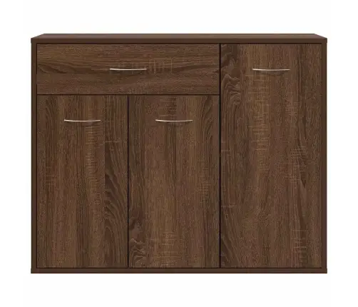 Kumode, Brūna Ozola, 88X30X70 Cm, Inženierijas Koks Vidaxl