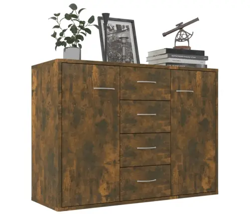 Kumode, Ozolkoka Krāsa, 88X30X65 Cm, Inženierijas Koks Vidaxl Kumode, Ozolkoka Krāsa, 88X30X65 Cm, Inženierijas Koks Vidaxl