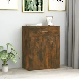 Kumode, Ozolkoka Krāsa, 60X30X75 Cm, Inženierijas Koks	 Vidaxl