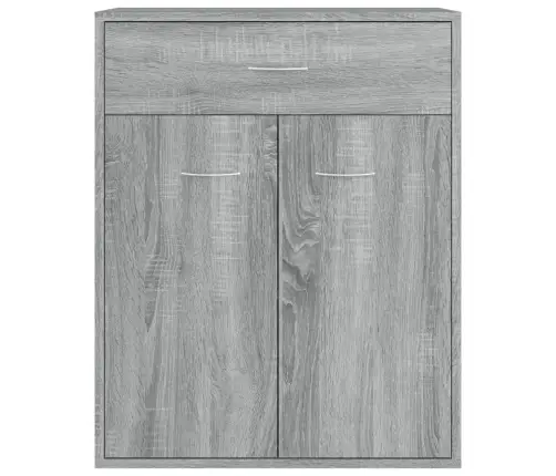 Šoninė Spintelė, Pilkos Ąžuolo Spalvos, 60X30X75cm Mediena