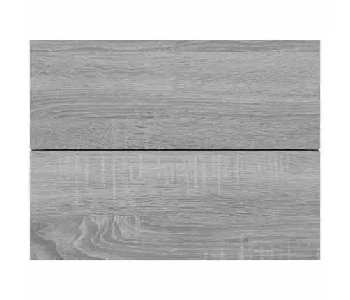 Naktsskapīši, 2 Gab., Pelēki, 40X30X30 Cm, Inženierijas Koks Vidaxl